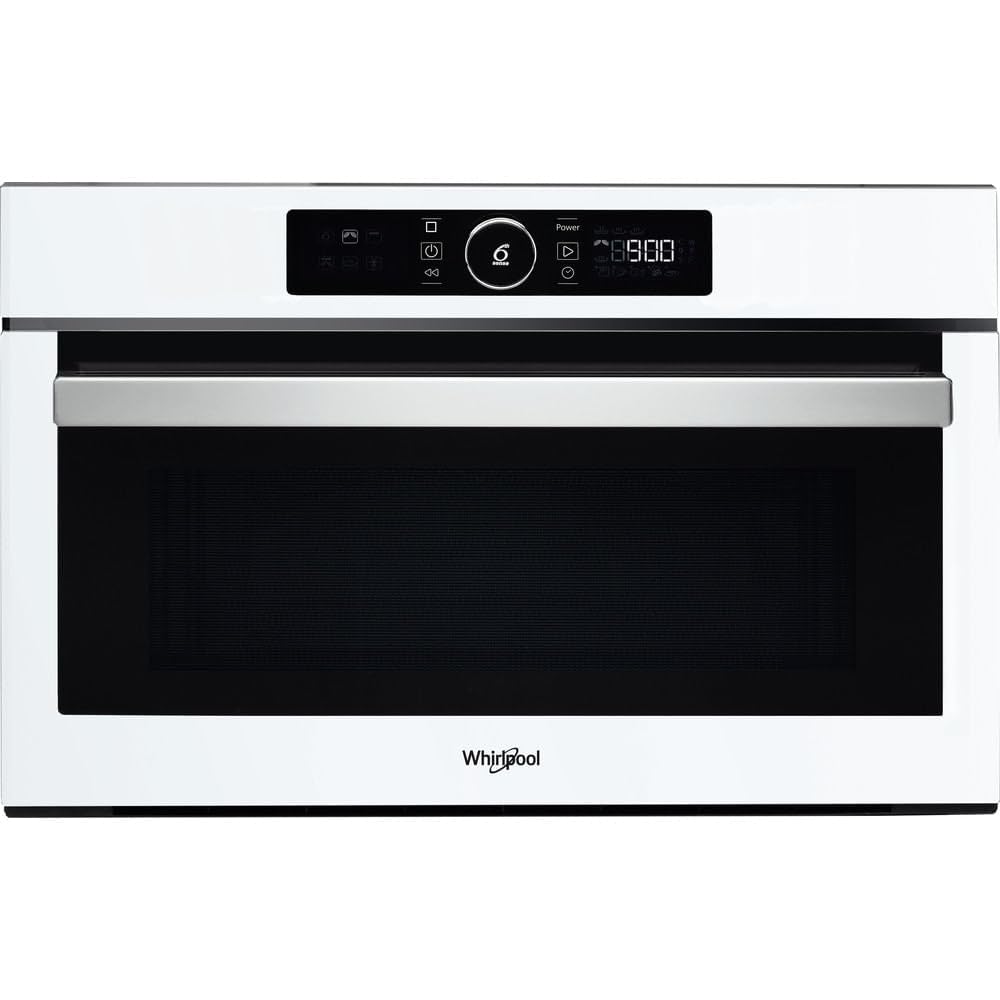 Whirlpool AMW 730 WH – Mikrowelle (Auftauen, Grill, Microwelle, 556 x 550 x 380 mm, Edelstahl)