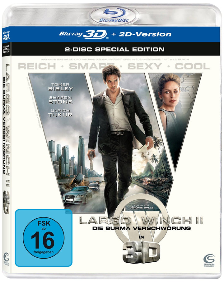 Largo Winch 2 - Die Burma-Verschwörung (inkl. 2D Version) [Blu-ray 3D] [Special Edition], 3D