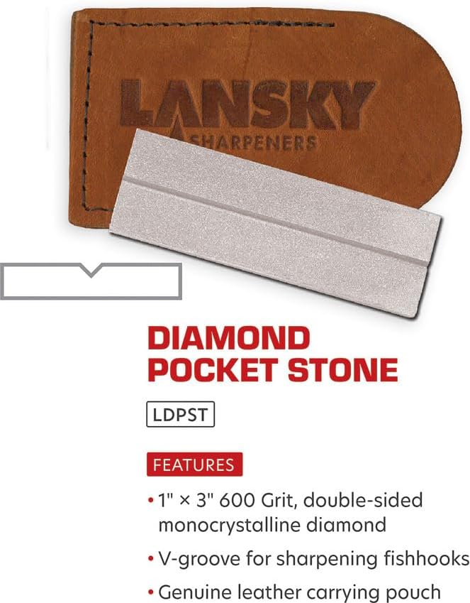 Lansky 0 LDPST Diamond Pocket Stone