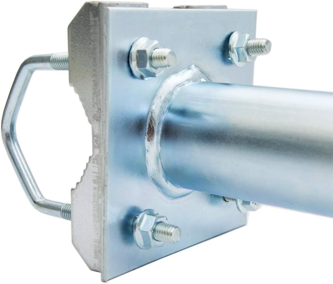 Mastausleger Stahl 40 cm Geländerhalter Sat Antenne Ausleger Länge 40 cm, Länge 40 cm