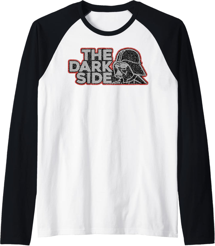 Star Wars Darth Vader Dark Side Pocket Logo Raglan