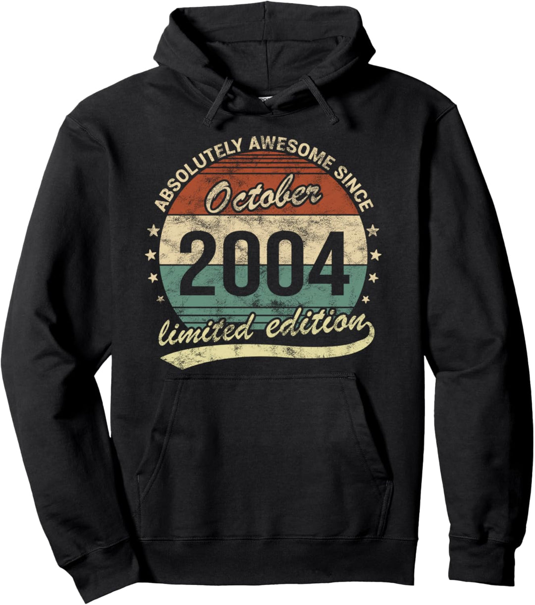 20. Geburtstag Absolut Fantastisch Seit Oktober 2004 Pullover Hoodie