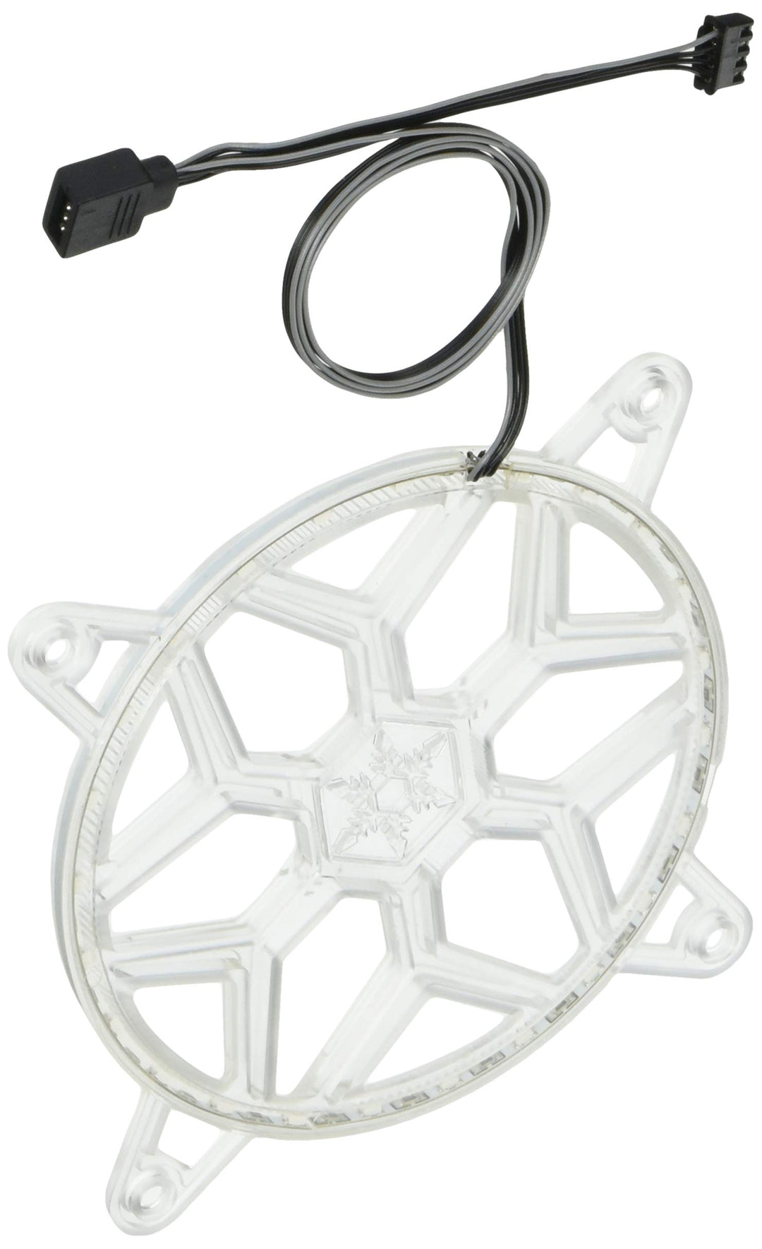 SilverStone SST-FG121 - 120 mm Lüftergitter mit 24 integrierten RGB LED, SST-FG121