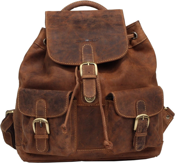 Greenburry Vintage Rucksack antikbraun, Braun