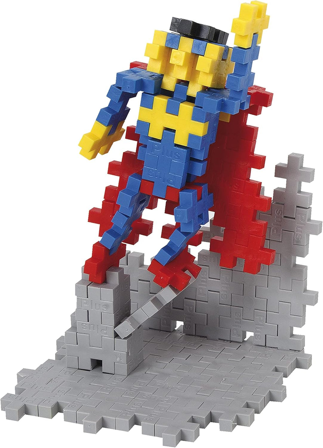 Plus-Plus 7268 Geniales Konstruktionsspielzeug, Figuren-Mix, Bundle aus 4 verschiedenen Kreativ-Baus
