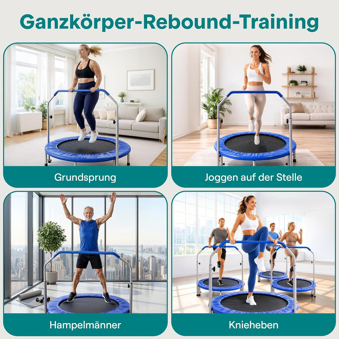 SereneLife Portable &amp; Foldable Trampoline - 40&