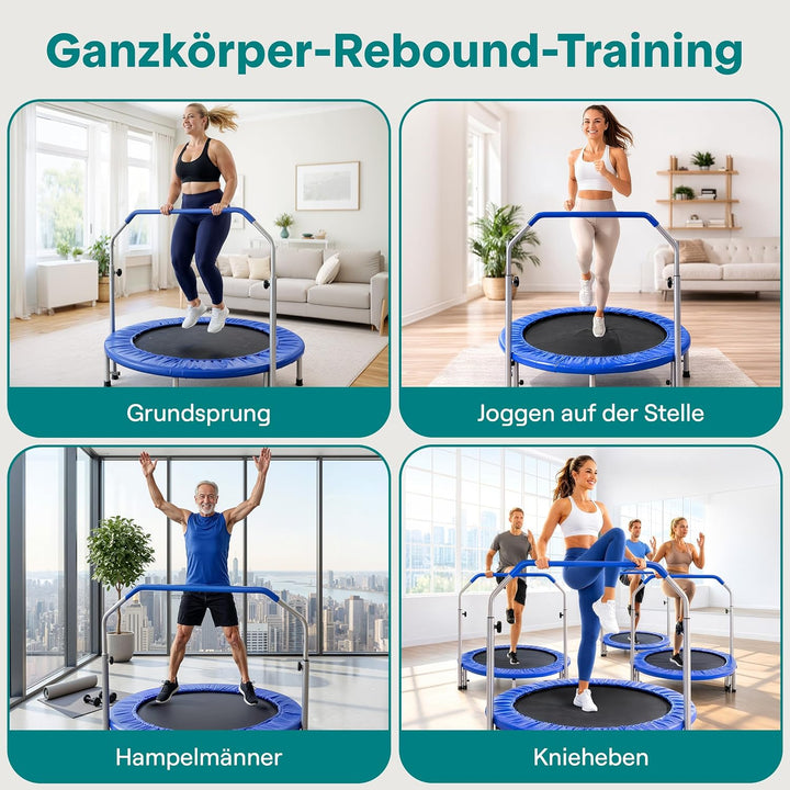 SereneLife Portable &amp; Foldable Trampoline - 40&