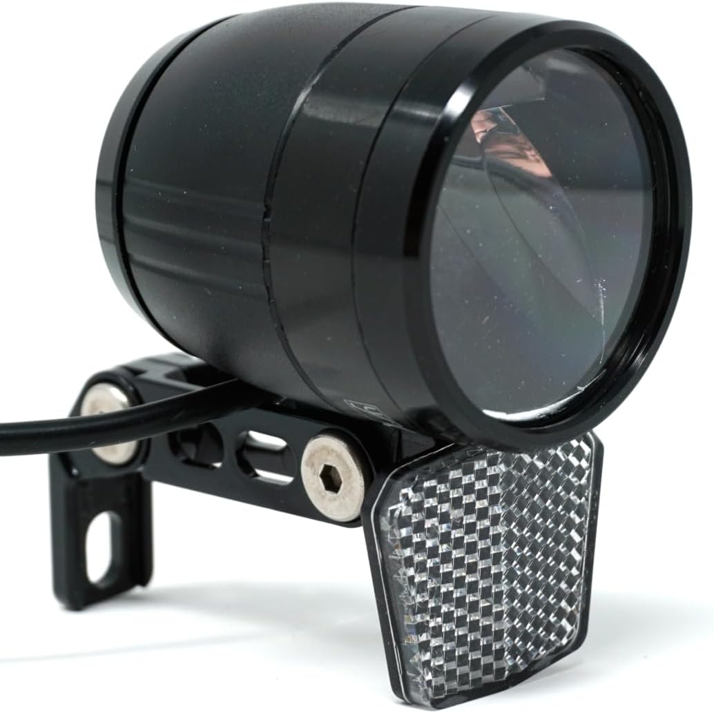 CBK-MS E-Bike LED Scheinwerfer 100 Lux 6-48 Volt Beleuchtung Lampe StVZO