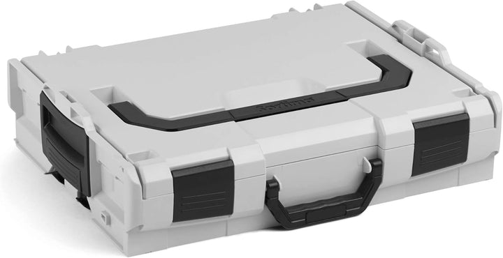 Sortimentskasten Kunststoff klein | L-BOXX 102 (grau) mit Insetboxenset D3 | Profi Werkzeugkoffer le