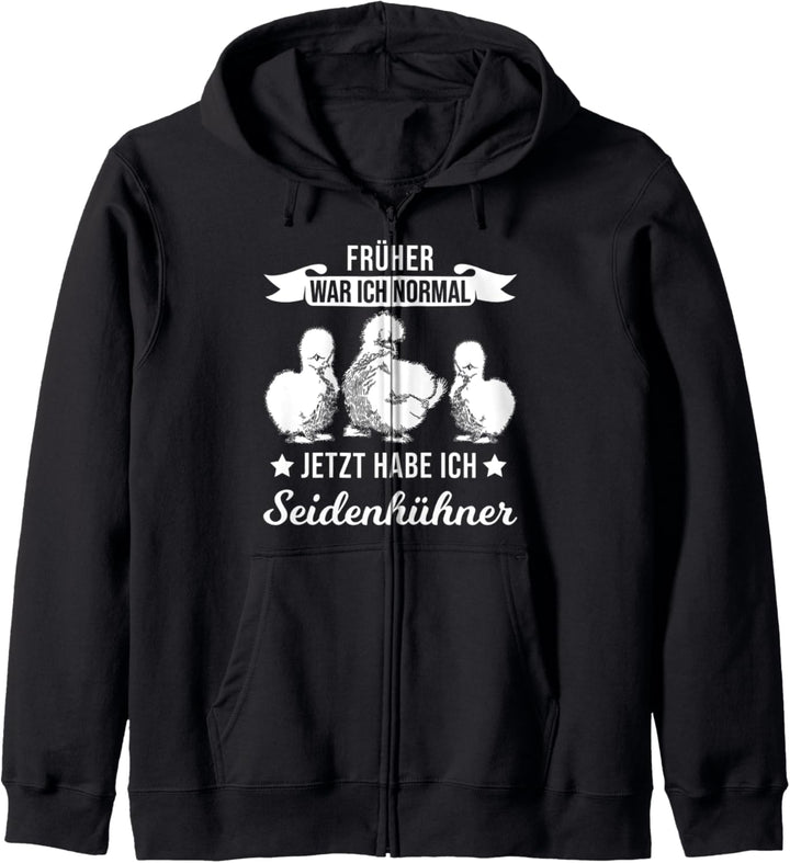 Seidenhühner Zwergseidenhuhn Seidenhuhn Kapuzenjacke