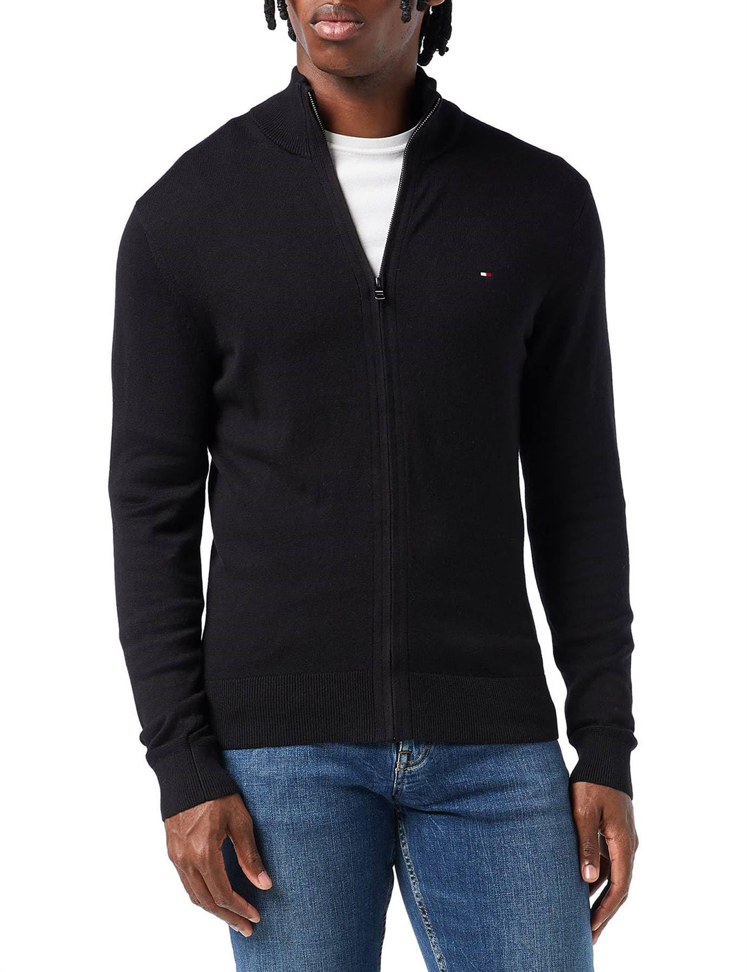 Tommy Hilfiger Herren Strickjacken M Black (Black), M Black (Black)