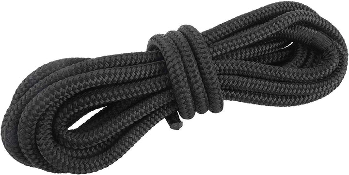 FreeTec 4 TLG Bootsseil Boot Fenderleine Nylon Dockline Festmacherleine Fenderseil mit Auge 12mm Dur
