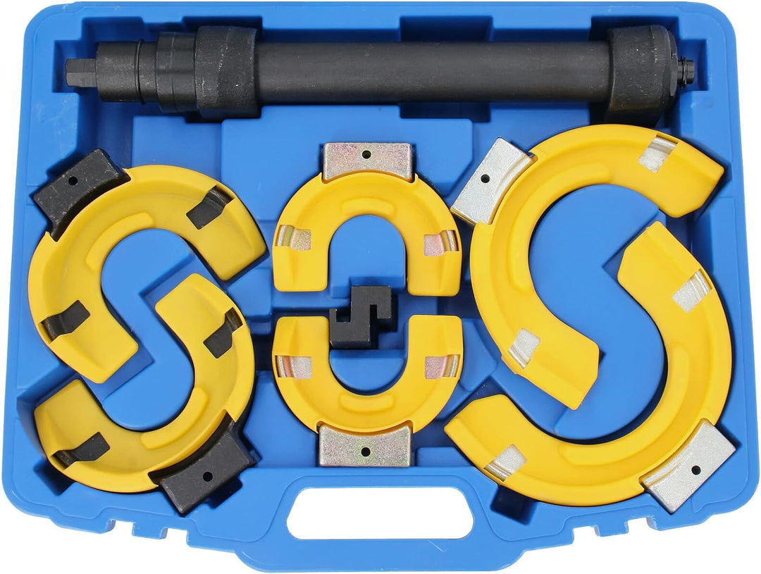 GEPCO McPherson Federspanner Satz für McPherson Federbeinsysteme Fahrwerksfeder Stossdämpfer Werkzeu