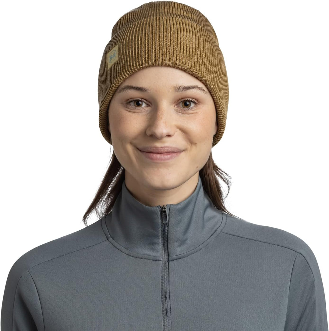 Buff®| Crossknit Mütze Männlich Weiblich Erwachsene, Reflektierend, Laufen, Laufen, Nacht, Sichtbark