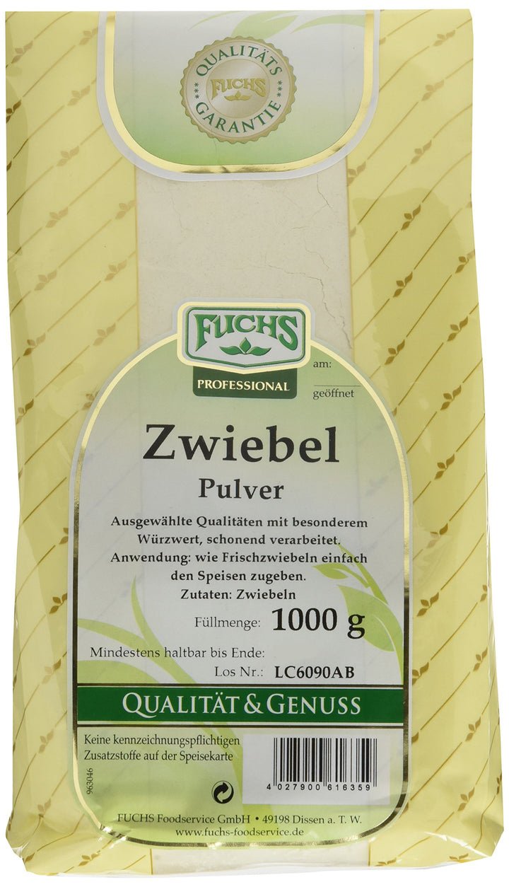 Fuchs Zwiebelpulver, 2er Pack (2 x 1 kg), 2