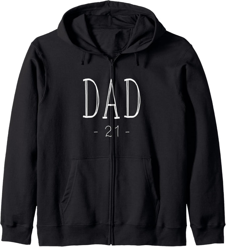 DAD est. 2021 Geschenk Kapuzenjacke