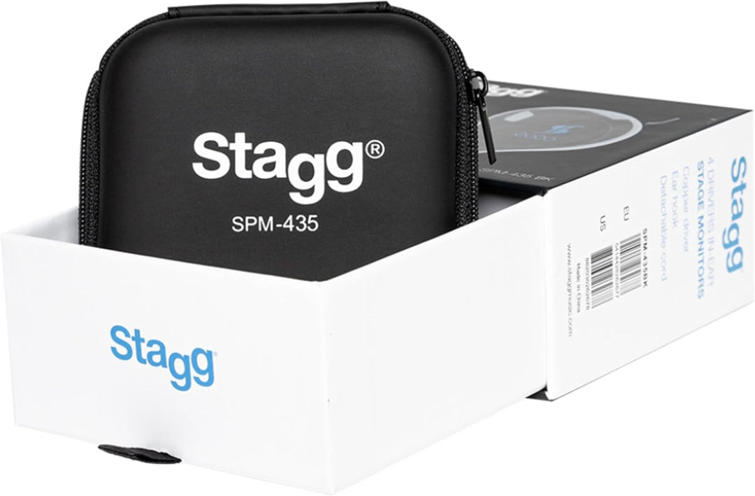 Stagg SPM-435 BK - 4-Treiber In-Ear Ohrhörer