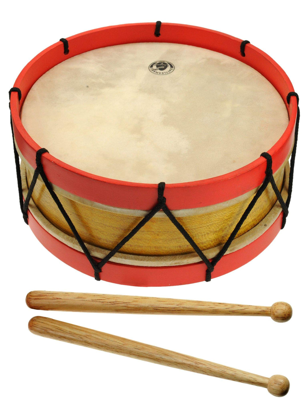 kleine Trommel mit ca. 22,5 cm. Material Holz. Einsatz auch als Mini-Bassdrum. Solider Ton.bunt sort