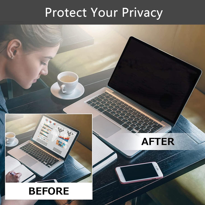 Lonkenn 19 Zoll Laptop Privacy Filter, Premium Blickschutzfilter, Robust und Wiederverwendbar, Priva