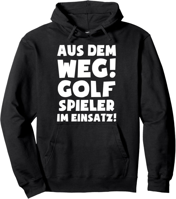 Golfspieler im Einsatz! - Lustiges Golfer Golf Pullover Hoodie