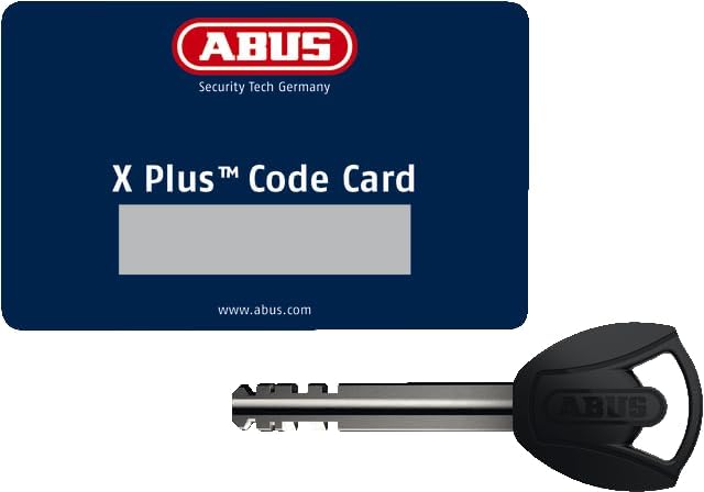 ABUS Faltschloss Bordo Granit™ XPlus 6500KA/90 Black SH - Flexibles und sicheres Fahrradschloss mit