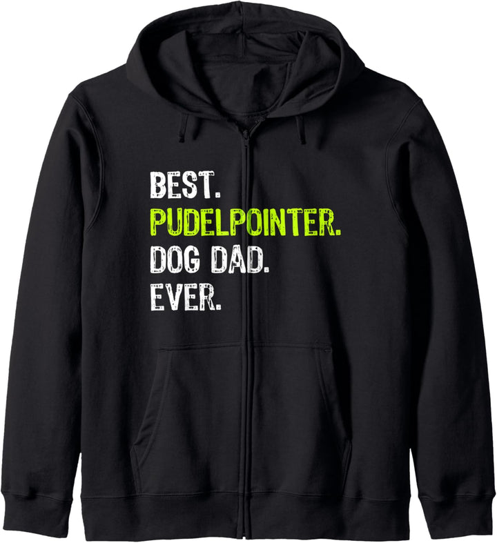 Pudelpointer Dog Dad Fathers Day Dog Lovers Kapuzenjacke