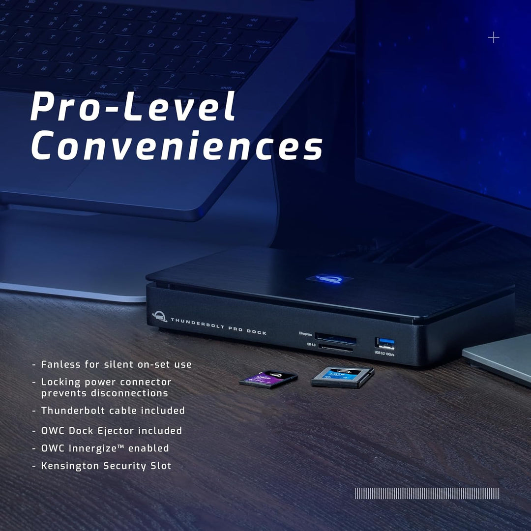 OWC OWC Thunderbolt 3 PRO Dock Dockingstation schwarz