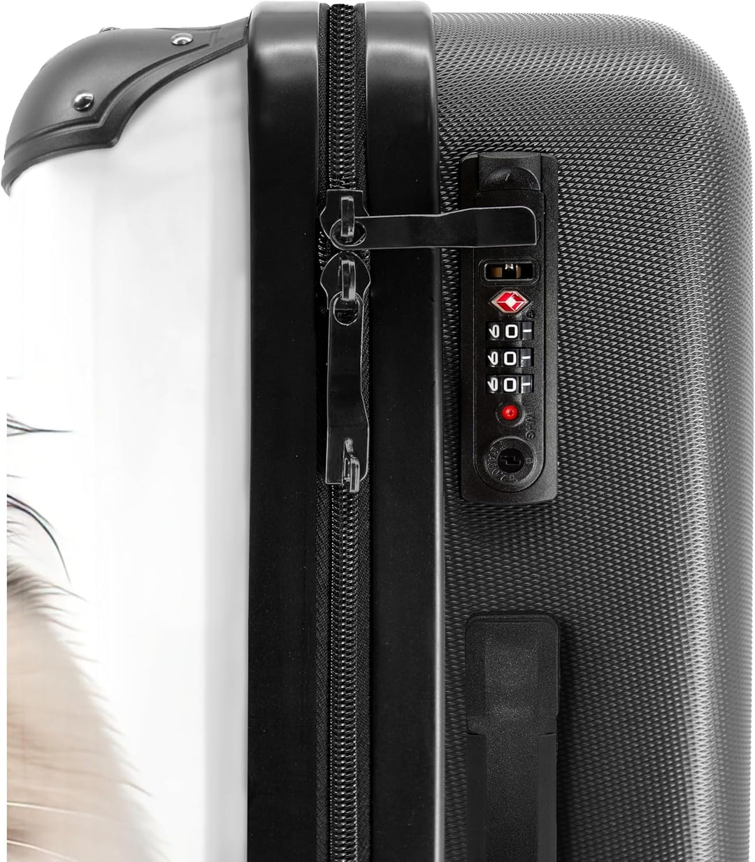 NoBoringSuitcases.com® Handgepäck, Hartschalenkoffer mit TSA Schloss, Trolley, Reisekoffer, Carry on