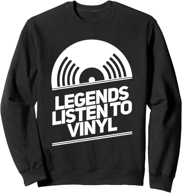 Vinyl Schallplatte LP - Plattensammler Vinyl Sweatshirt