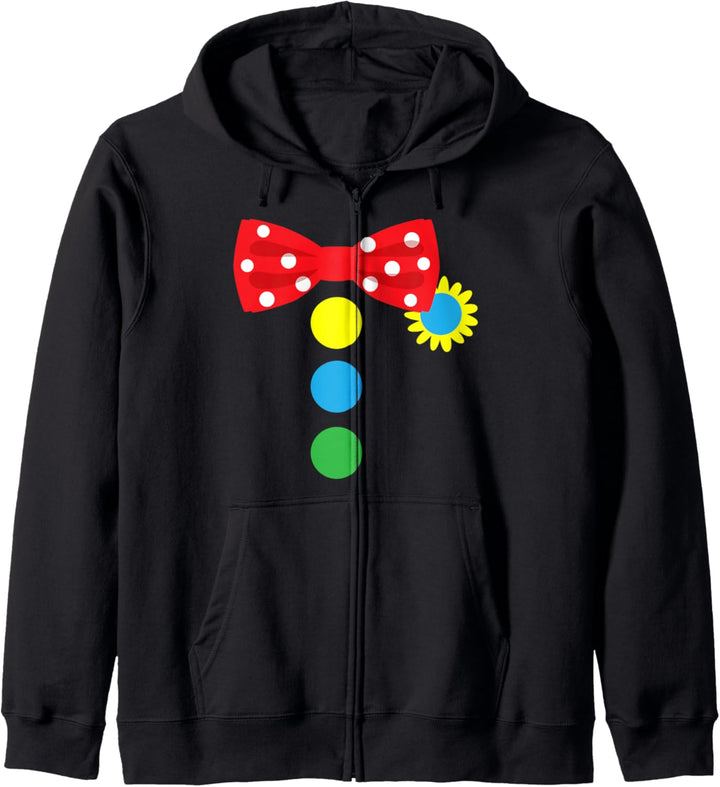 Lustige Clown-Kostüm-Halloween-Zirkus Geschenk JT Kapuzenjacke