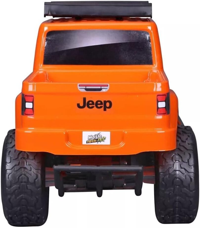 Bauer Spielwaren Tech R/C Jeep Gladiator: Ferngesteuertes Off Road Fahrzeug, mit Allradantrieb und P
