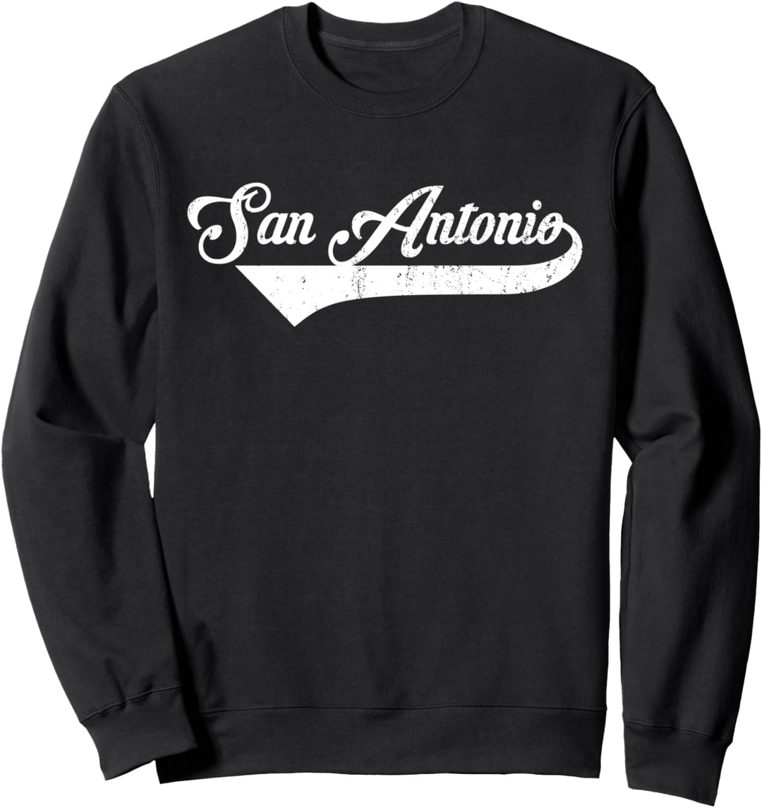 San Antonio Stadt Texas Staat Vintage Retro Style design Sweatshirt