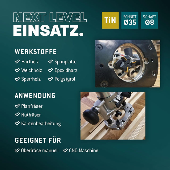 Bayerwald NeoTwister Planfräser - 10x Ersatzmesser Ersatzmesser für NeoTwister (10x), Ersatzmesser f