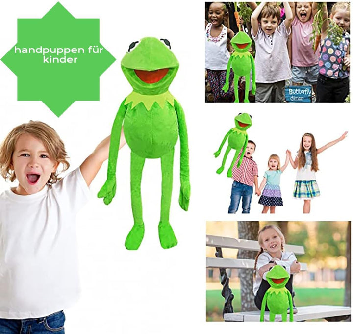 Handpuppe Kermit Der Frosch für Kinder Handpuppen Erwachsene Kermit Puppe Anime Frog Spielzeug mit 5