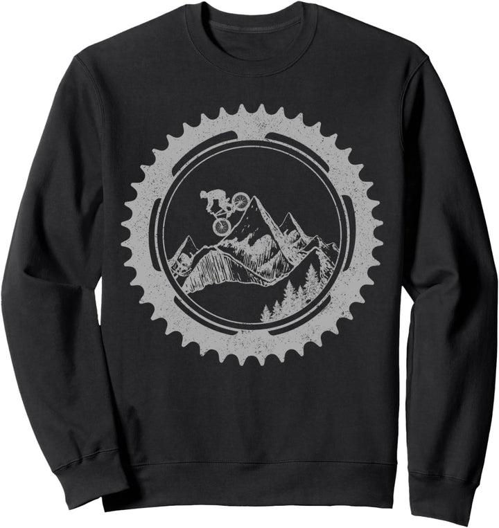 Mountainbike Downhill MTB Fahrrad Mountainbiker Geschenk Sweatshirt