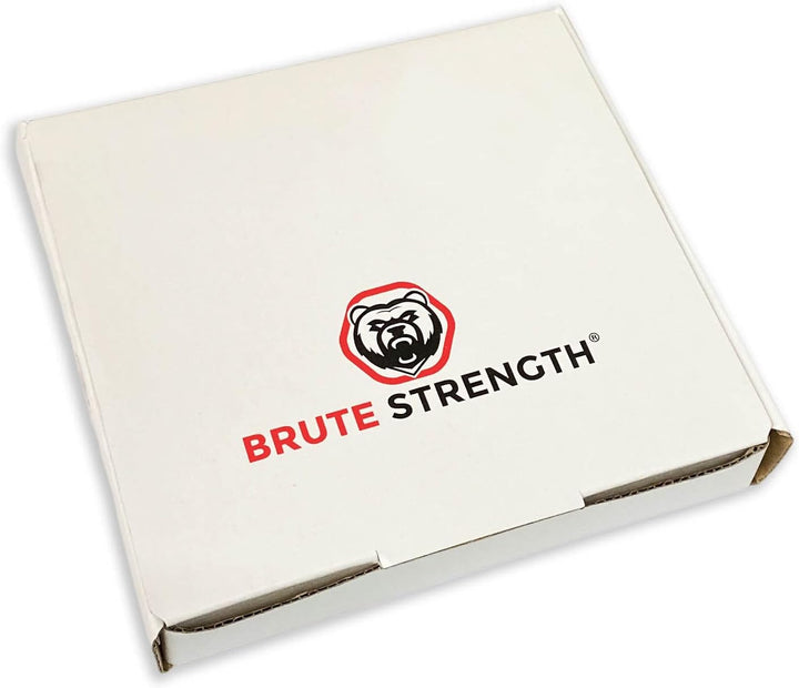 Brute Strength - Ledergriffe für Möbel - Grau - 12 Stück - 20 x 2,5 cm - Schrankgriff, Türgriff für