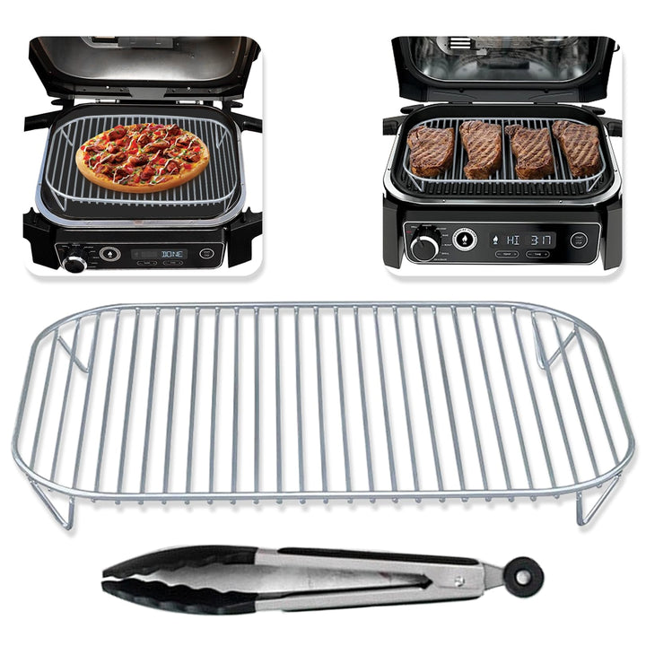 1Stück Grill für Ninja Woodfire,Edelstahl Grillrost Kompatibel Mit Ninja Outdoor Grill &amp; Smoker,Elek