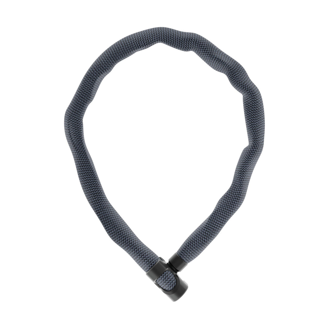 ABUS Kettenschloss IVERA Chain 7210 – Fahrradschloss mit hochflexibler IvyTex-Kunstfaserummantelung