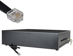 DIGIMEX Professionelle Kassenlade, 6 Scheinfächer (2 liegend und 4 stehend), 8 Münzfächer, weiss, Ro
