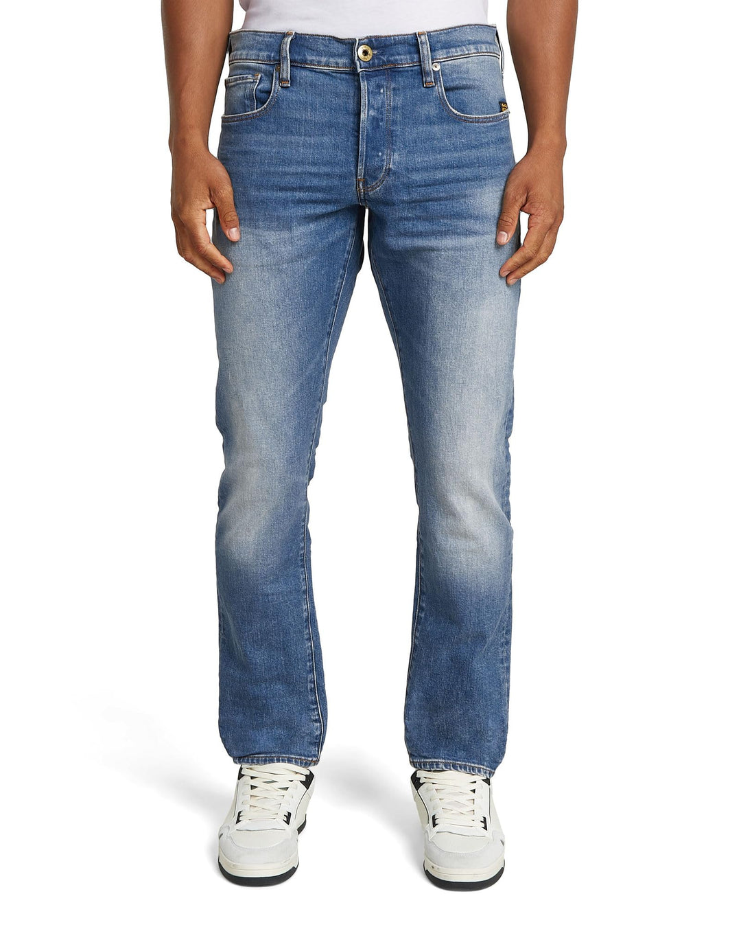G-STAR RAW Herren 3301 Tapered Jeans 32W / 30L Blau (Worn in Azure 51003-b631-a795), 32W / 30L Blau