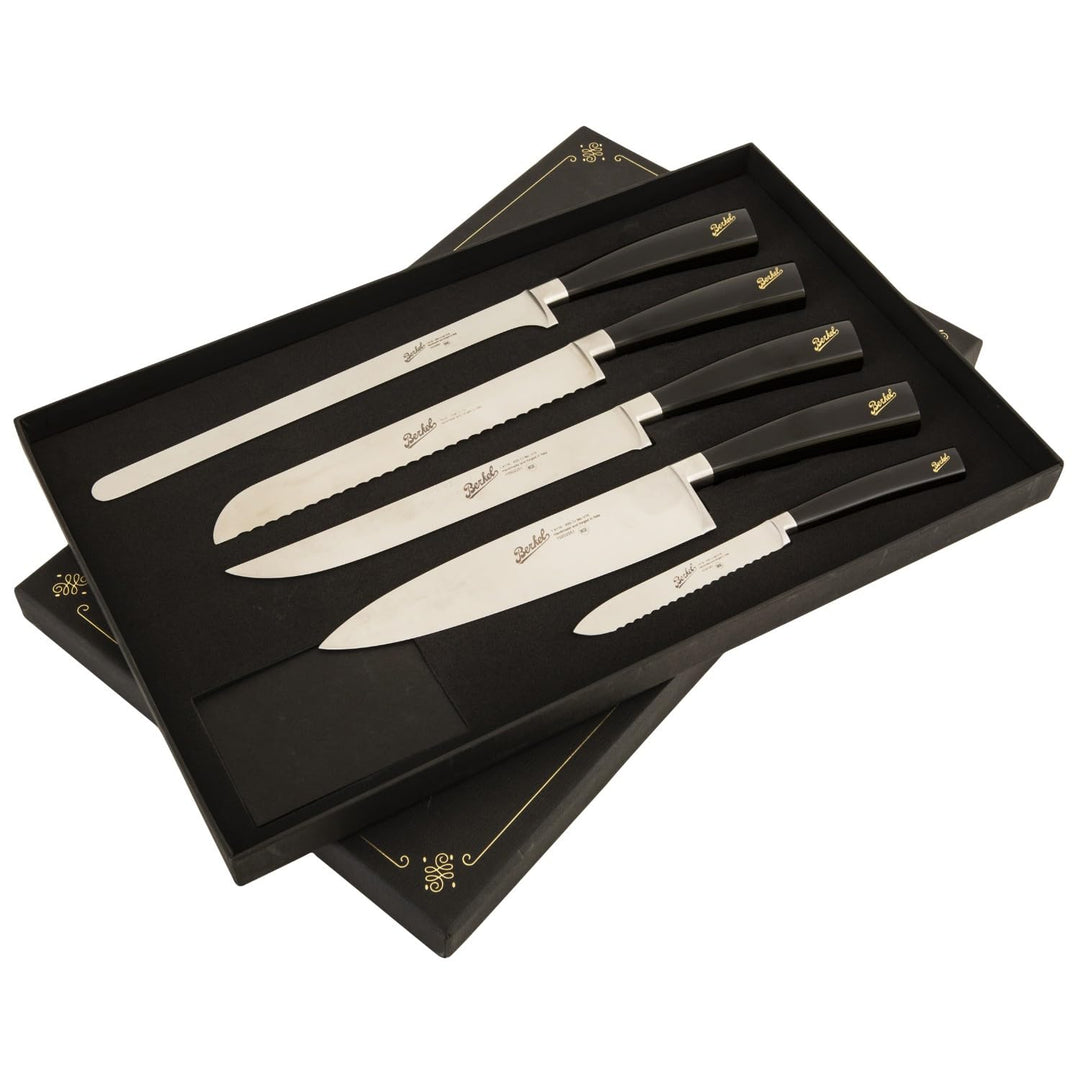 Berkel Elegance Set mit 5 chef-Messern Schwarz