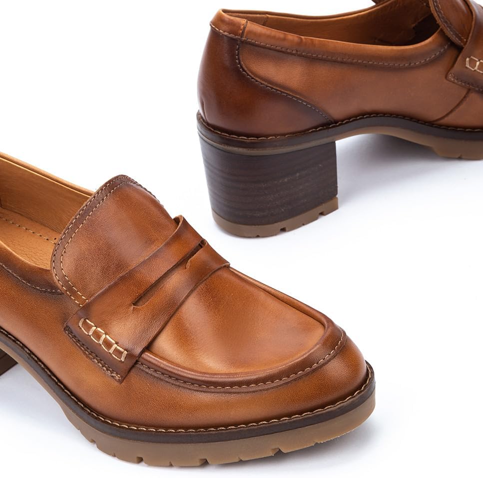 Pikolinos Absatzschuhe in Leder Modell LLANES für Frauen 37 EU Brandy, 37 EU Brandy