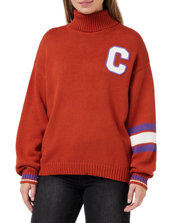 Champion Damen Pullover M Ockerrot, M Ockerrot