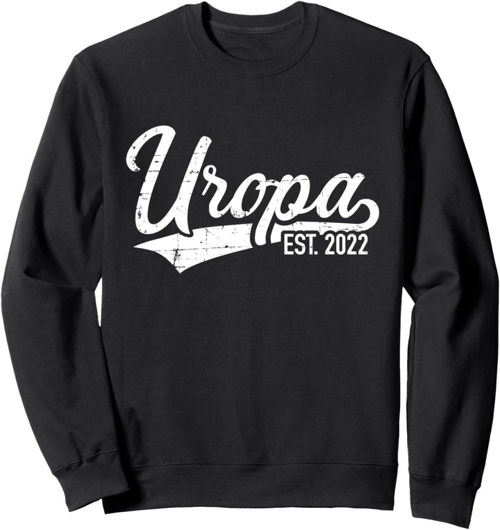 Uropa 2022 Schwangerschaft verkünden Sweatshirt