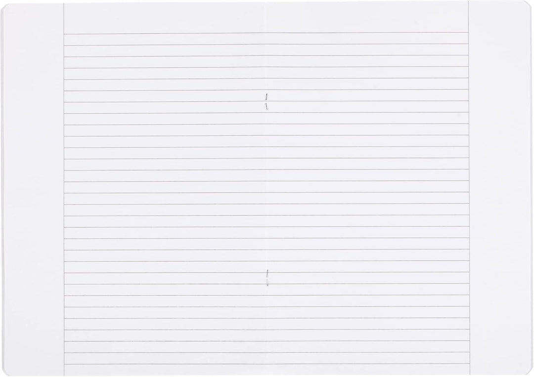 Landré Schulheft A4, 32 Blatt, Lineatur 25, liniert mit Rand, 10 Stück, Lineatur 25
