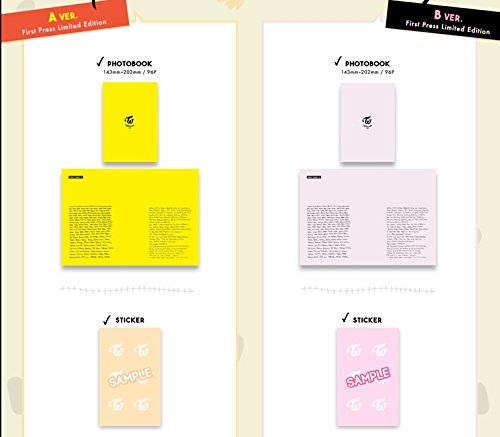 TWICE Special Album - TWICECOASTER : LANE 2 [ B Ver. ] CD + Photo book + Sticker + Photo card + FREE