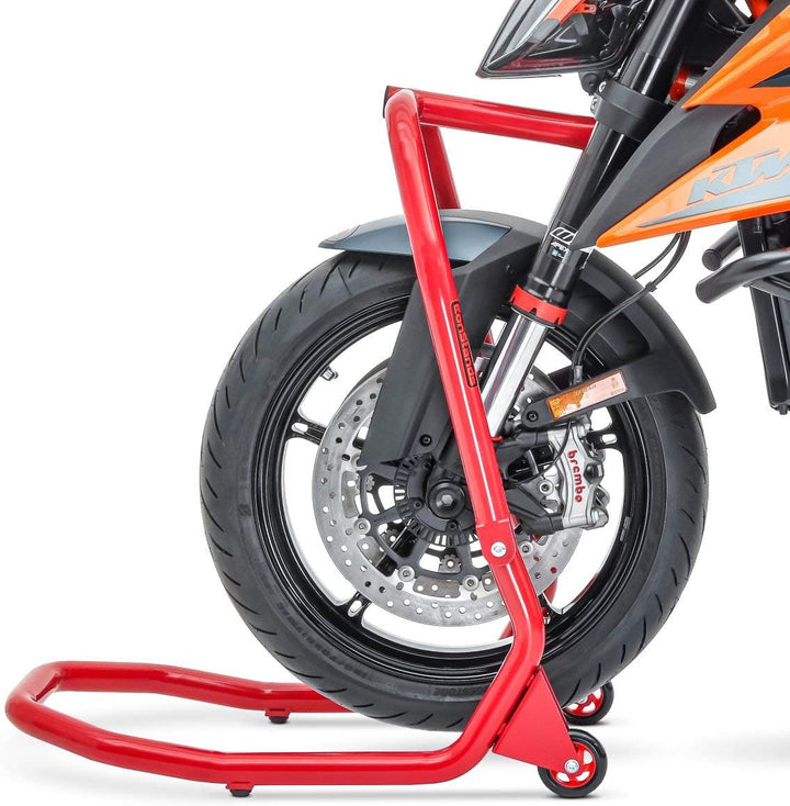 Lenkkopfständer Vorderrad V4 für Ducati Monster 1000 03-05 rot