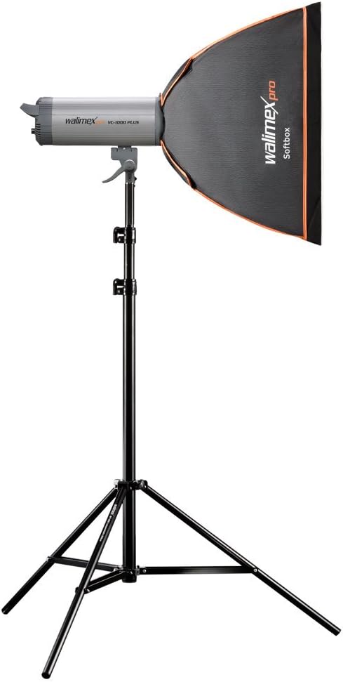 Walimex Pro Softbox Orange Line 40x40 cm für Multiblitz P, Multiblitz P