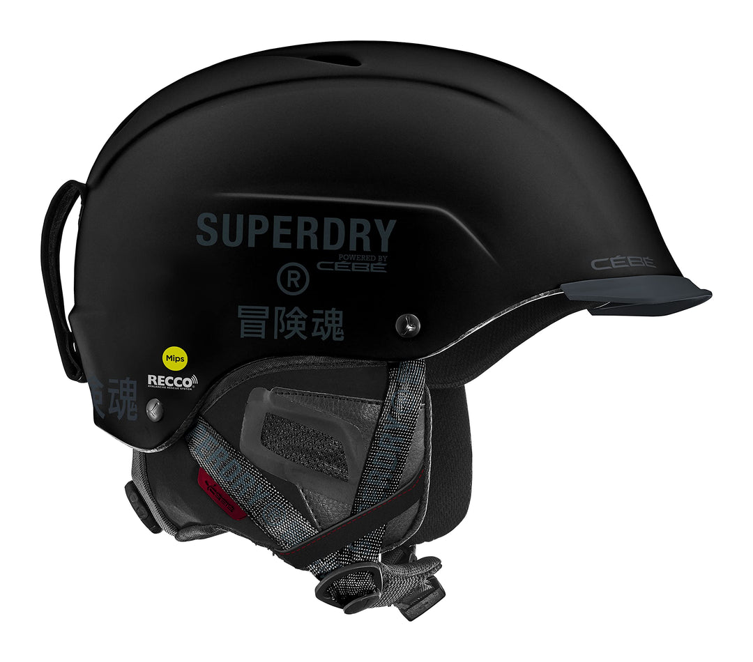 Cébé Contest Visor Ultimate MIPS X Superdry Schneehelm Extra Large Schwarz, matt, Extra Large Schwar