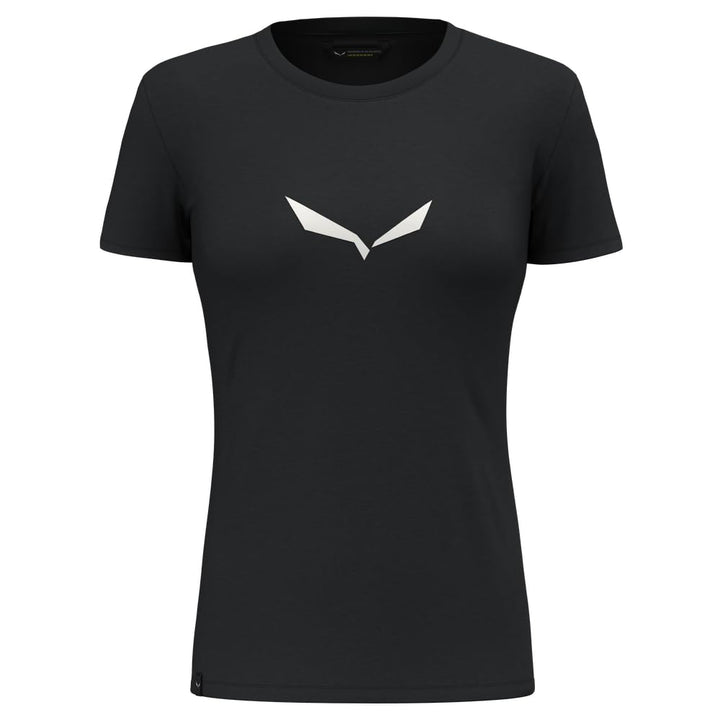 Salewa Damen Solid DRI-Release T-Shirt Funktionsshirt Outdoor-Shirt S Black Out, S Black Out